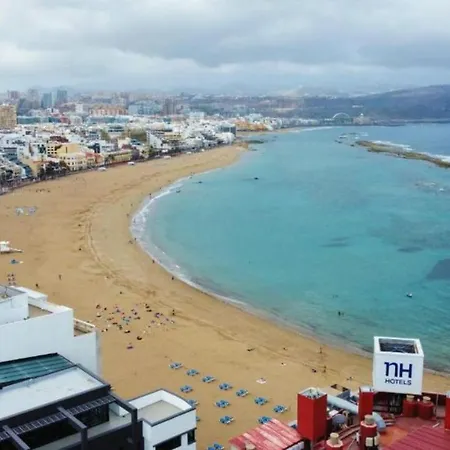 Apartment Con Wifi Gratis, A Solo 150m De Playa Canteras *